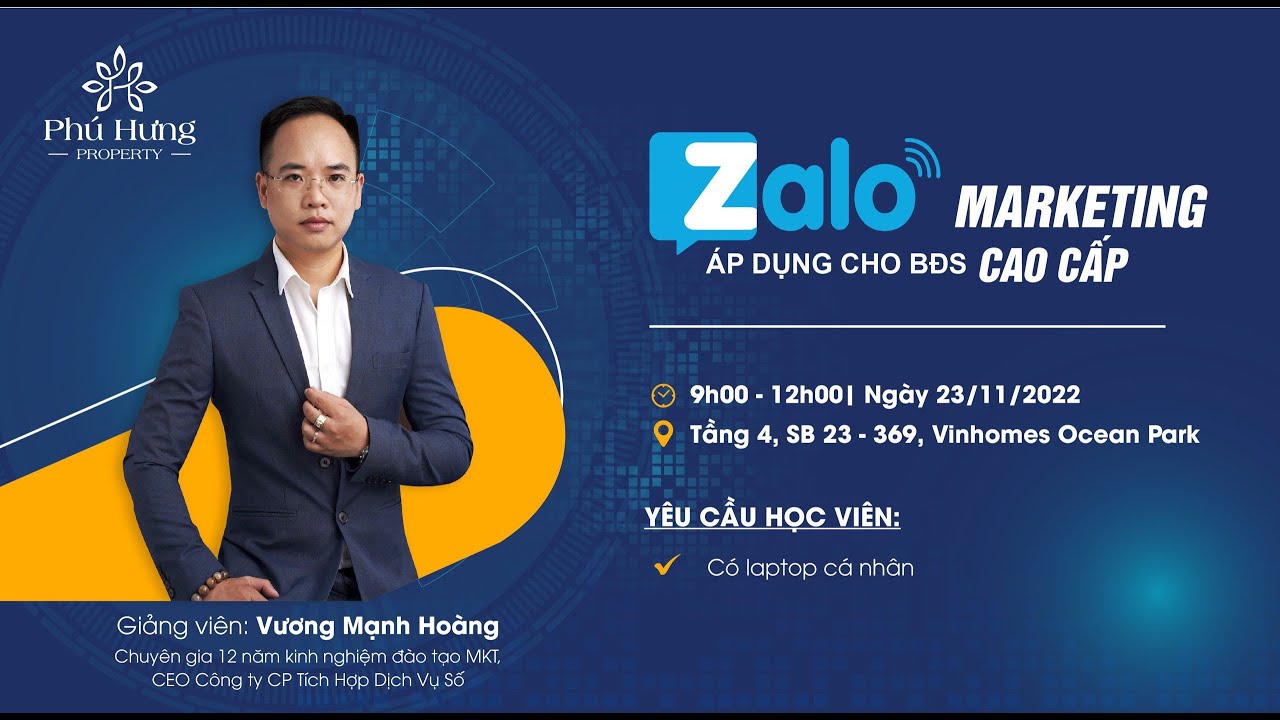 zalo marketing cho bđs cao cấp